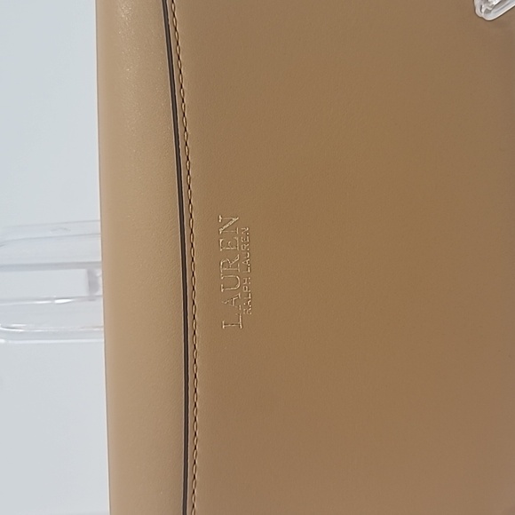 SALE!  ✅ LRL Leather Medium Adair Crossbody Bag BUFF ✨ NWT'S - Picture 13 of 17